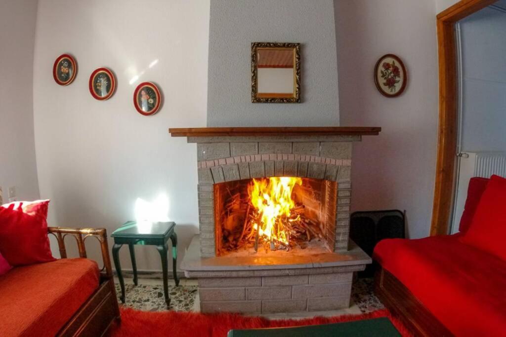 Breathtaking Lake View Cottage With A Fireplace Next To Ioannina City! Εξωτερικό φωτογραφία